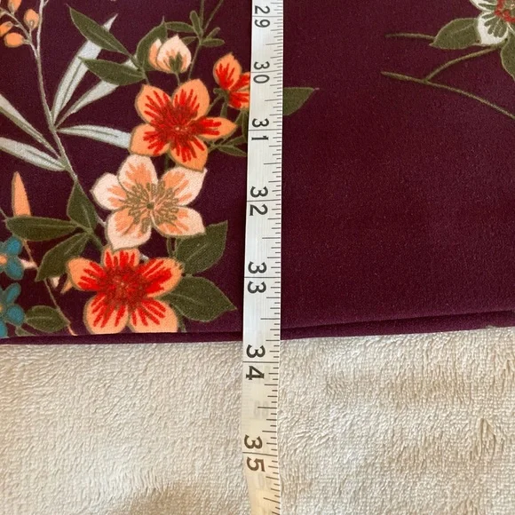 Banana Republic Floral Bell Sleeve Zip Dress - Size 2 - Picture 11 of 13